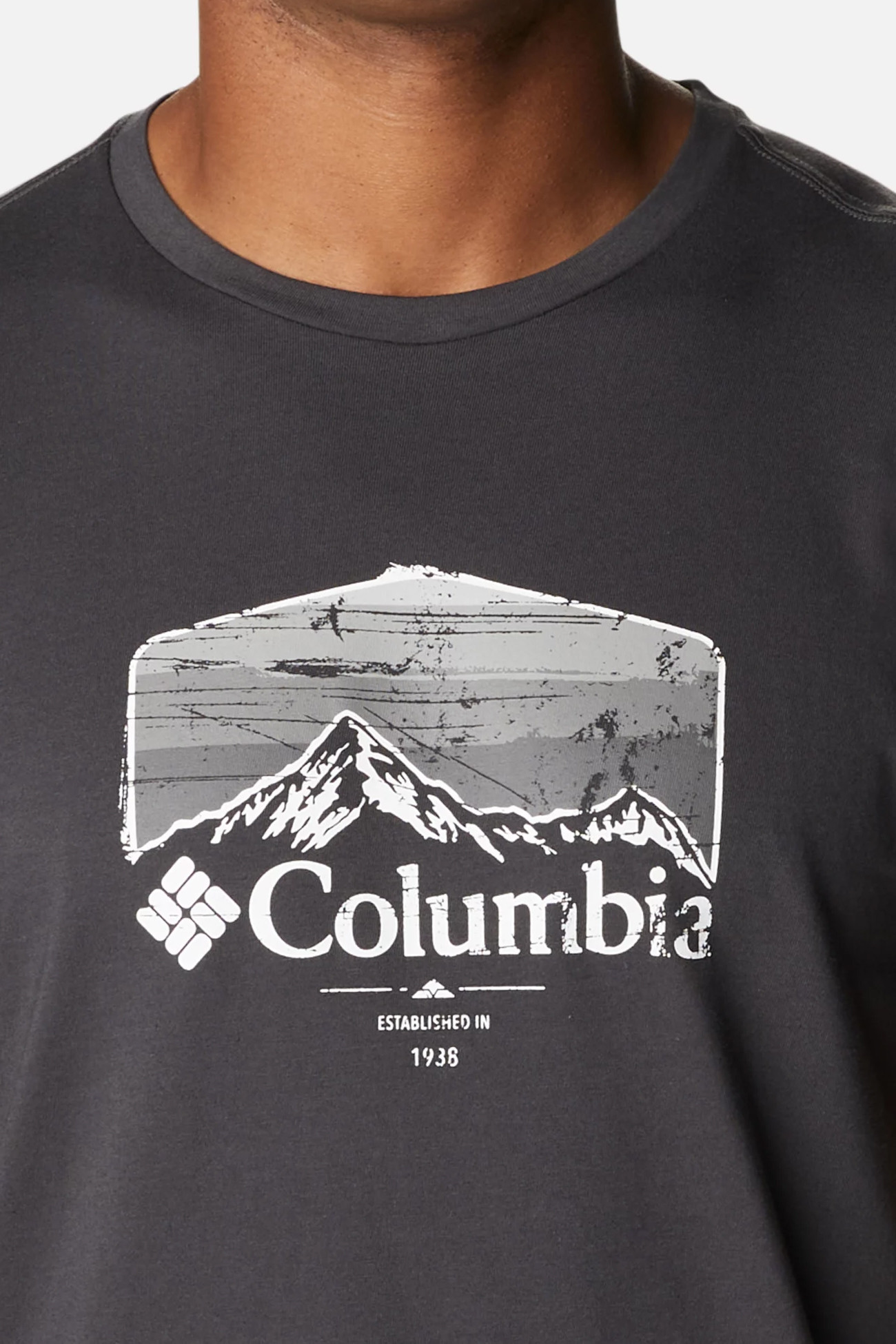 Футболка мужская Columbia Pathake™ Graphic Tee II черная 1934811-013 изображение 5