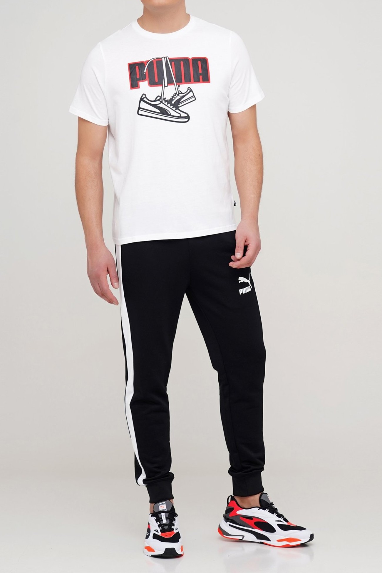Футболка мужская Puma Sneaker Inspired Tee белая 58776702 изображение 3