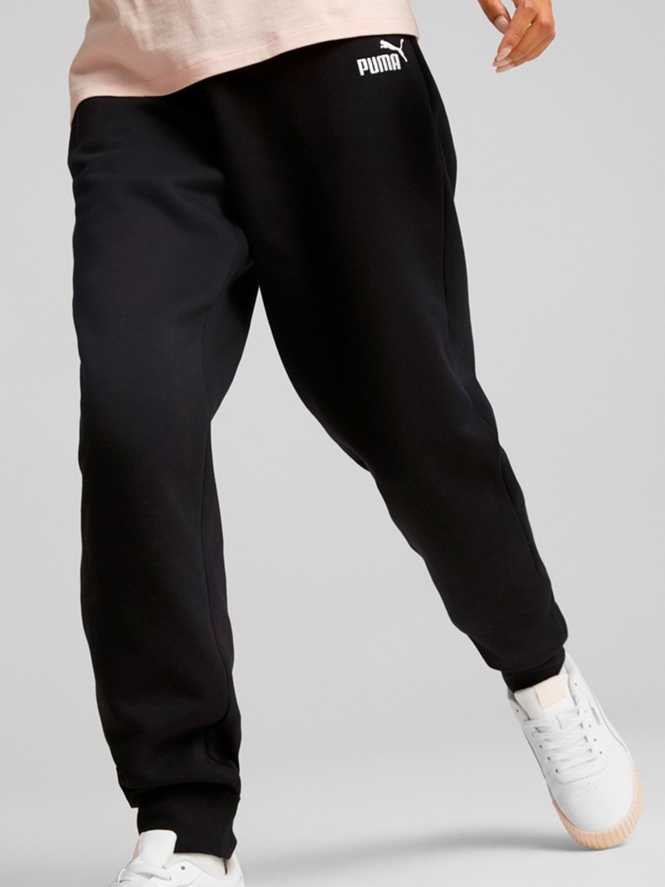 Штани жіночі Puma ESS+ Embroidery Pants чорні 67000701 — фото 4