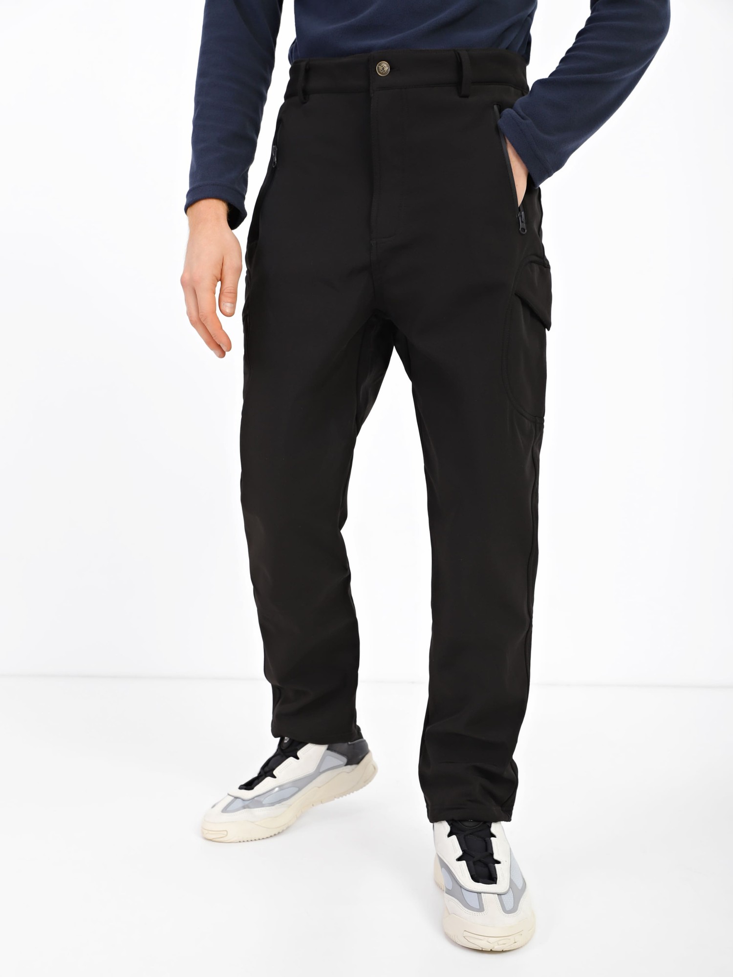 Штани чоловічі Radder Marten чорні 882208-010 изображение 2