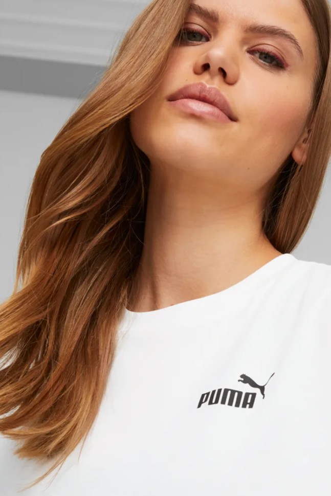 Футболка жіноча Puma PUMA POWER Colorblock Tee біла 67363602 изображение 4