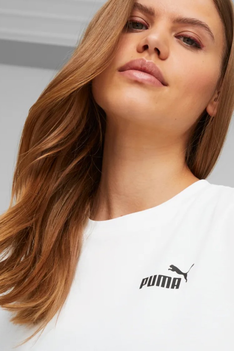 Футболка жіноча Puma PUMA POWER Colorblock Tee біла 67363602 изображение 9