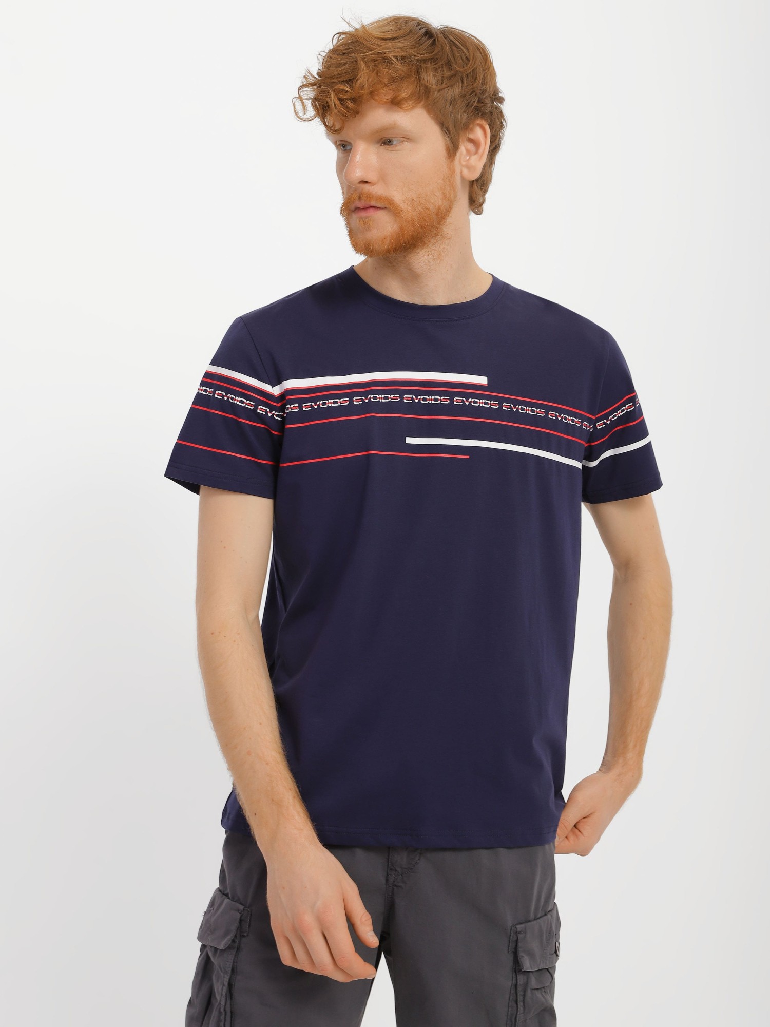 Футболка мужская Evoids Siren темно-синяя 552325-450 изображение 2
