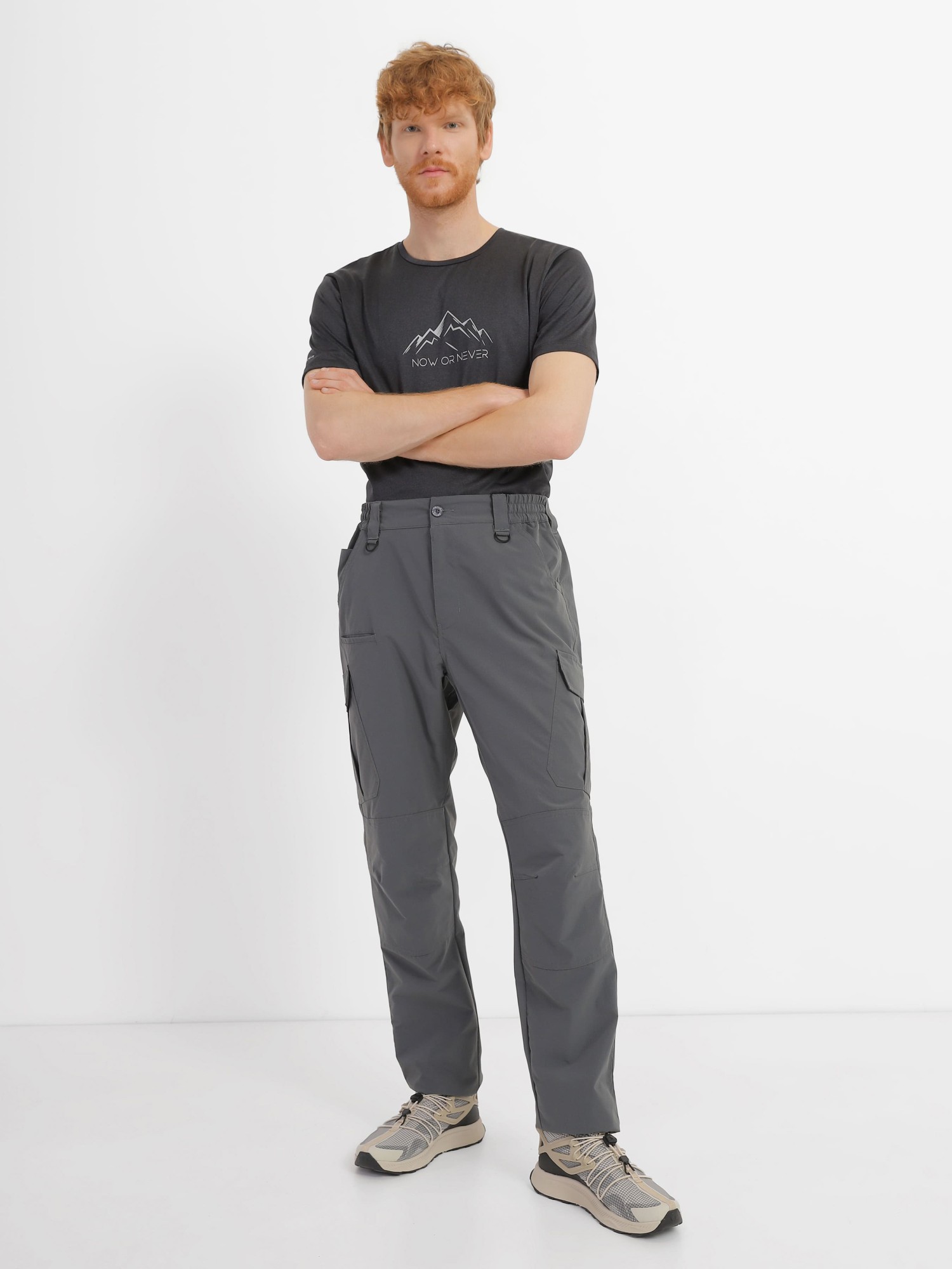 Брюки мужские Radder Royan серые 382304-011 изображение 2