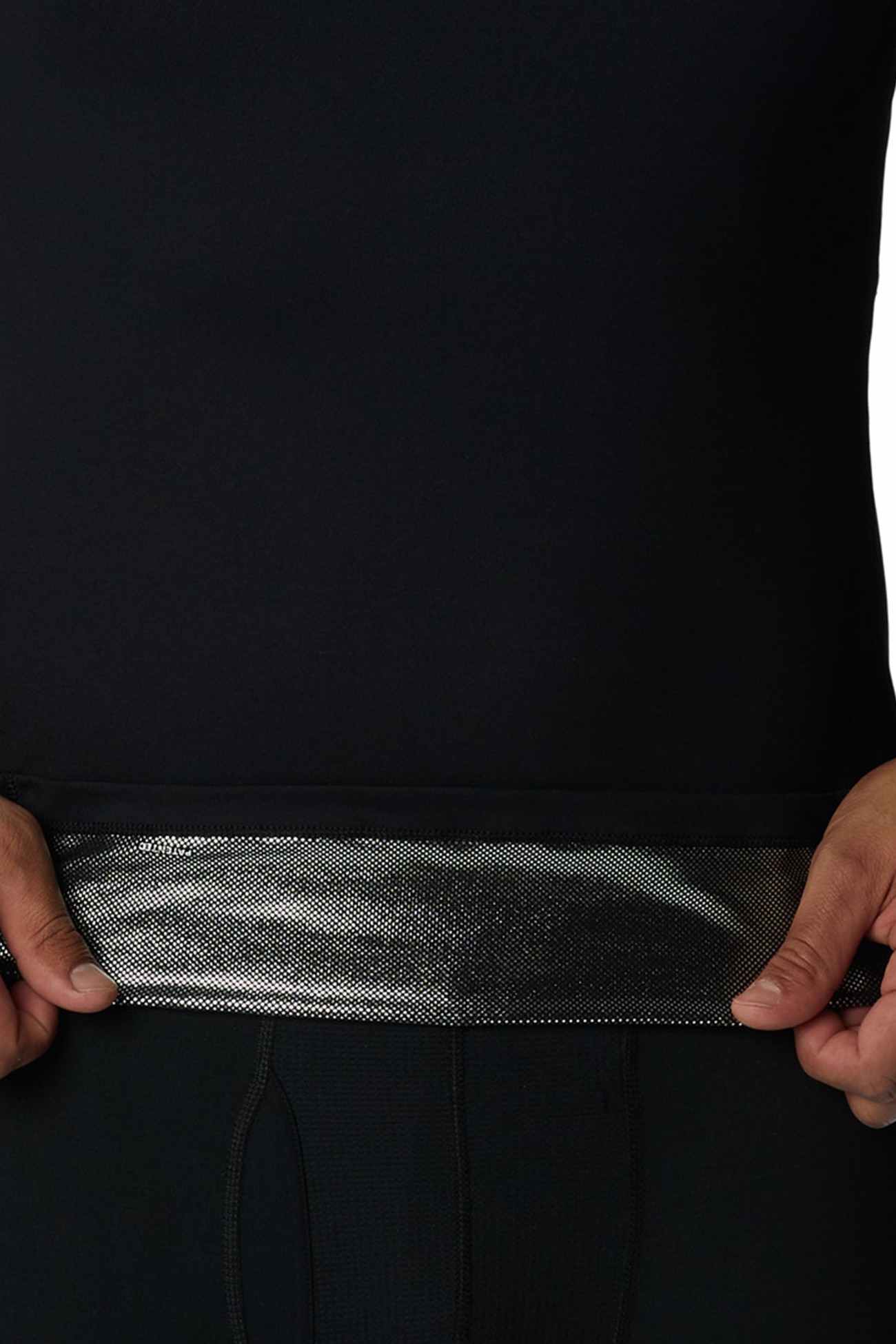 Термобілизна чоловіча Columbia Heavyweight Stretch Long Sleeve Top чорна 1638561-011 изображение 4