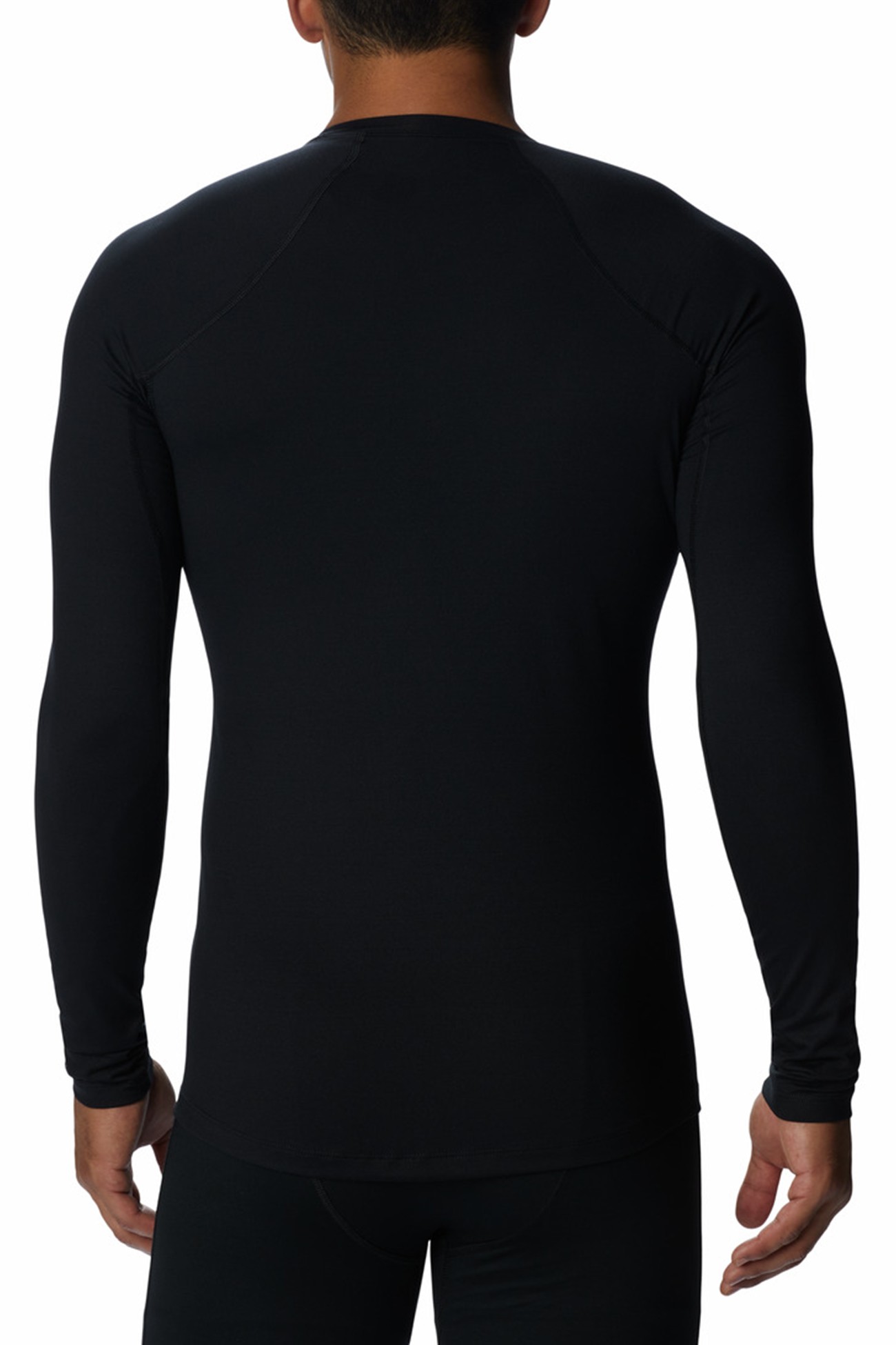 Термобілизна чоловіча Columbia Heavyweight Stretch Long Sleeve Top чорна 1638561-011 изображение 5