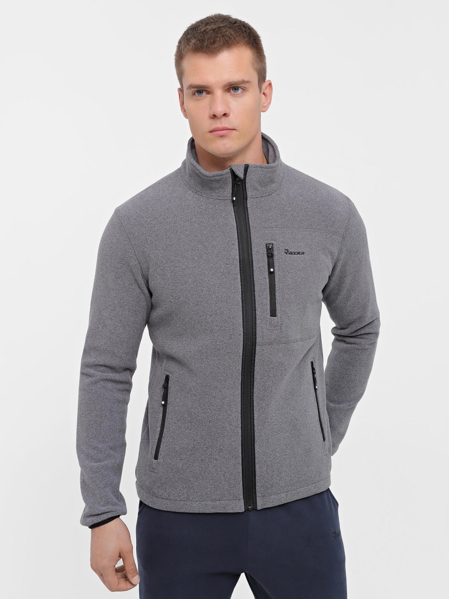 Толстовка чоловіча Radder Narpio сіра 122403-011 изображение 2