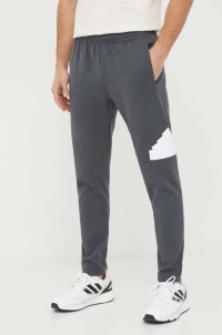 Брюки мужские Adidas M FI BOS PT графитовые IR9177 изображение 2