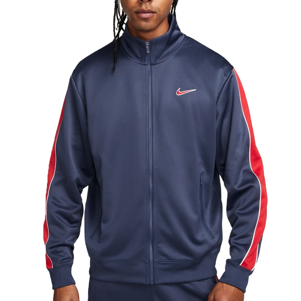 Толстовка мужская Nike M NSW SP PK TRACKTOP серая FN0257-437