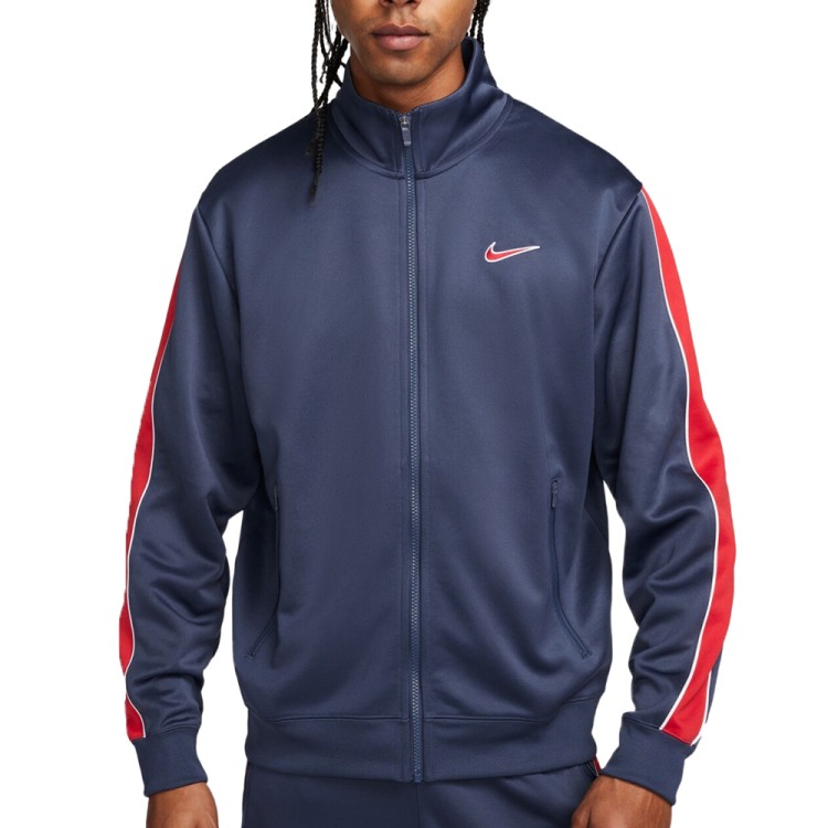 Толстовка мужская Nike M NSW SP PK TRACKTOP серая FN0257-437