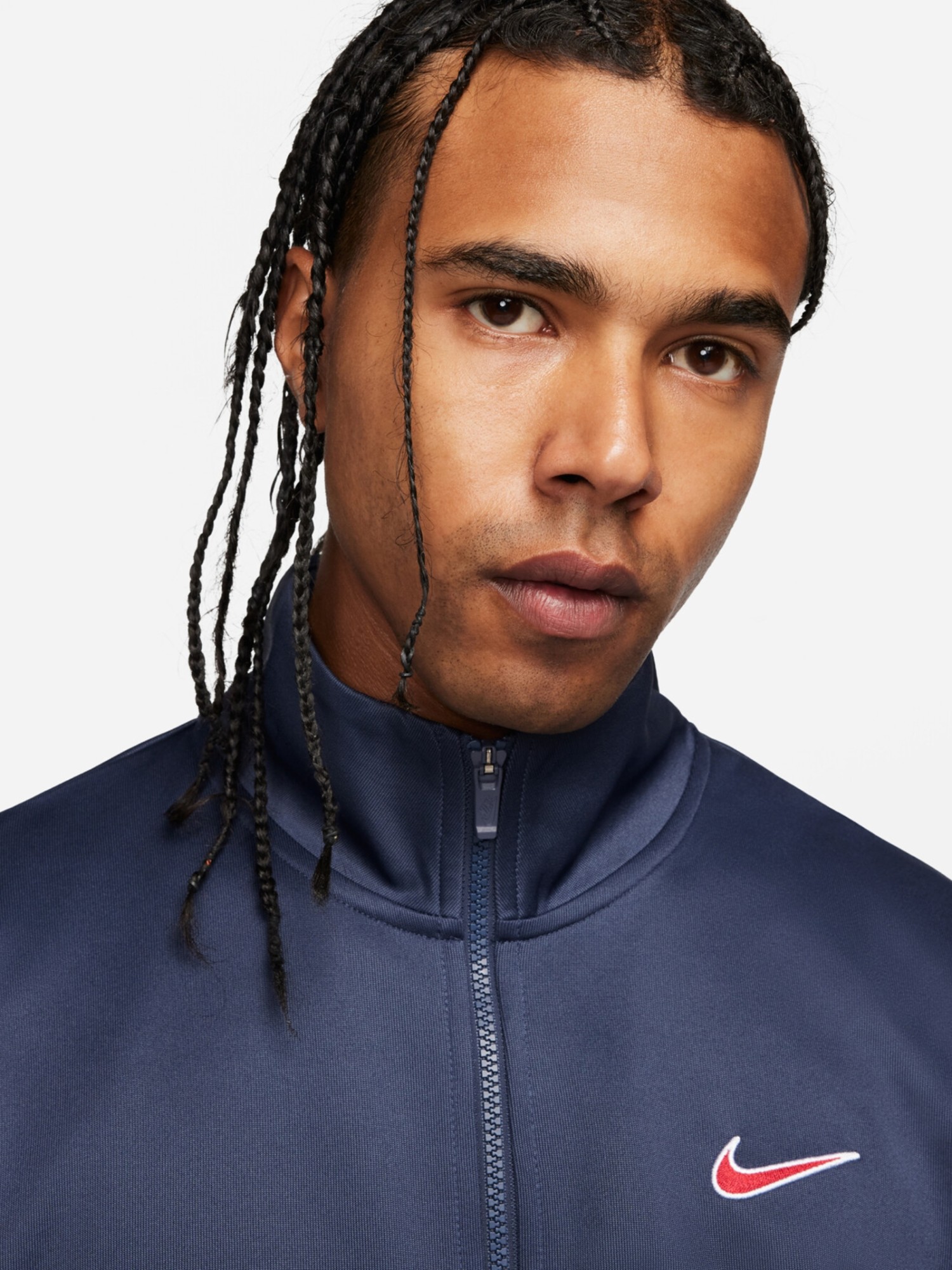 Толстовка мужская Nike M NSW SP PK TRACKTOP серая FN0257-437 изображение 5