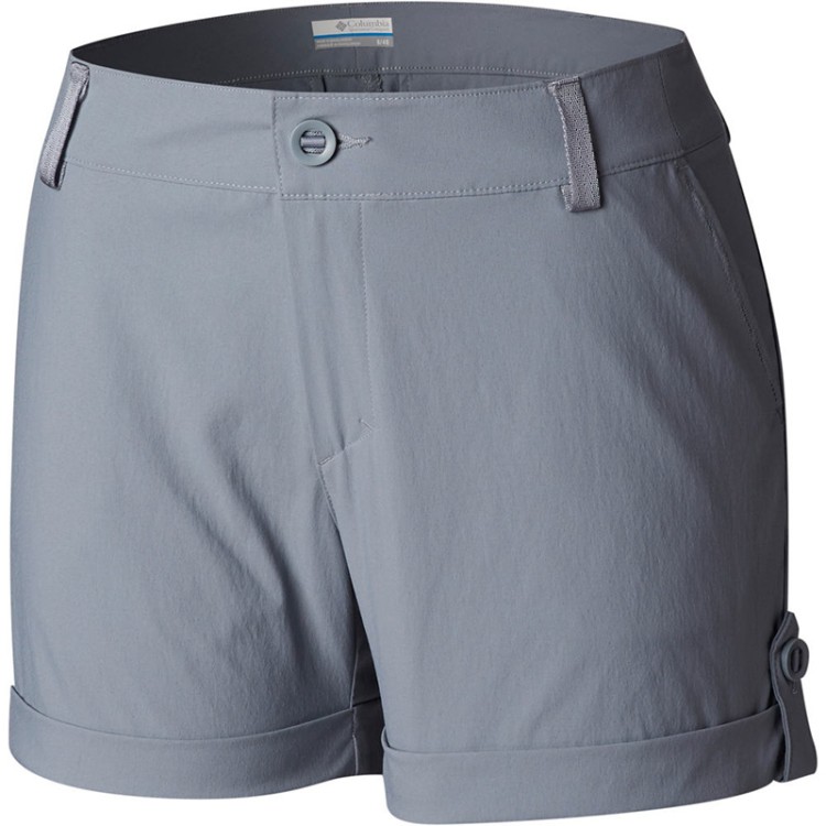Шорты женские Columbia Firwood Camp Short Pond серые 1850451-032