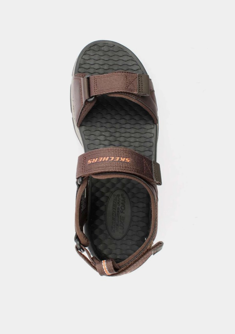 Сандалії чоловічі Skechers TRESMEN коричневі 205112 CHOC изображение 4