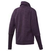 Толстовка жіноча Reebok Training Essentials Marble Cowl Neck фіолетова DU4908 изображение 2
