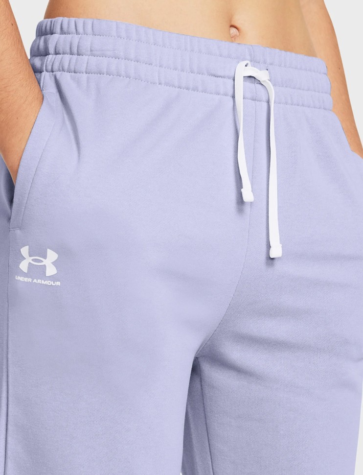 Брюки женские Under Armour UA Rival Terry Jogger голубые 1382735-539 изображение 5