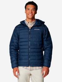 Куртка мужская Columbia Powder Lite™ II Hooded Jacket темно-синяя 2086941-464 изображение 2