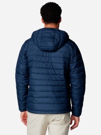 Куртка мужская Columbia Powder Lite™ II Hooded Jacket темно-синяя 2086941-464 изображение 4