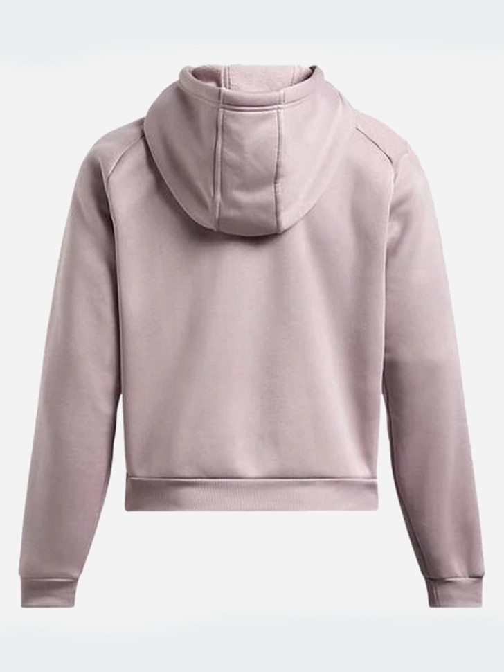 Толстовка женская Under Armour UA Armour Flc Pro Hdy серая 1386504-015 изображение 5
