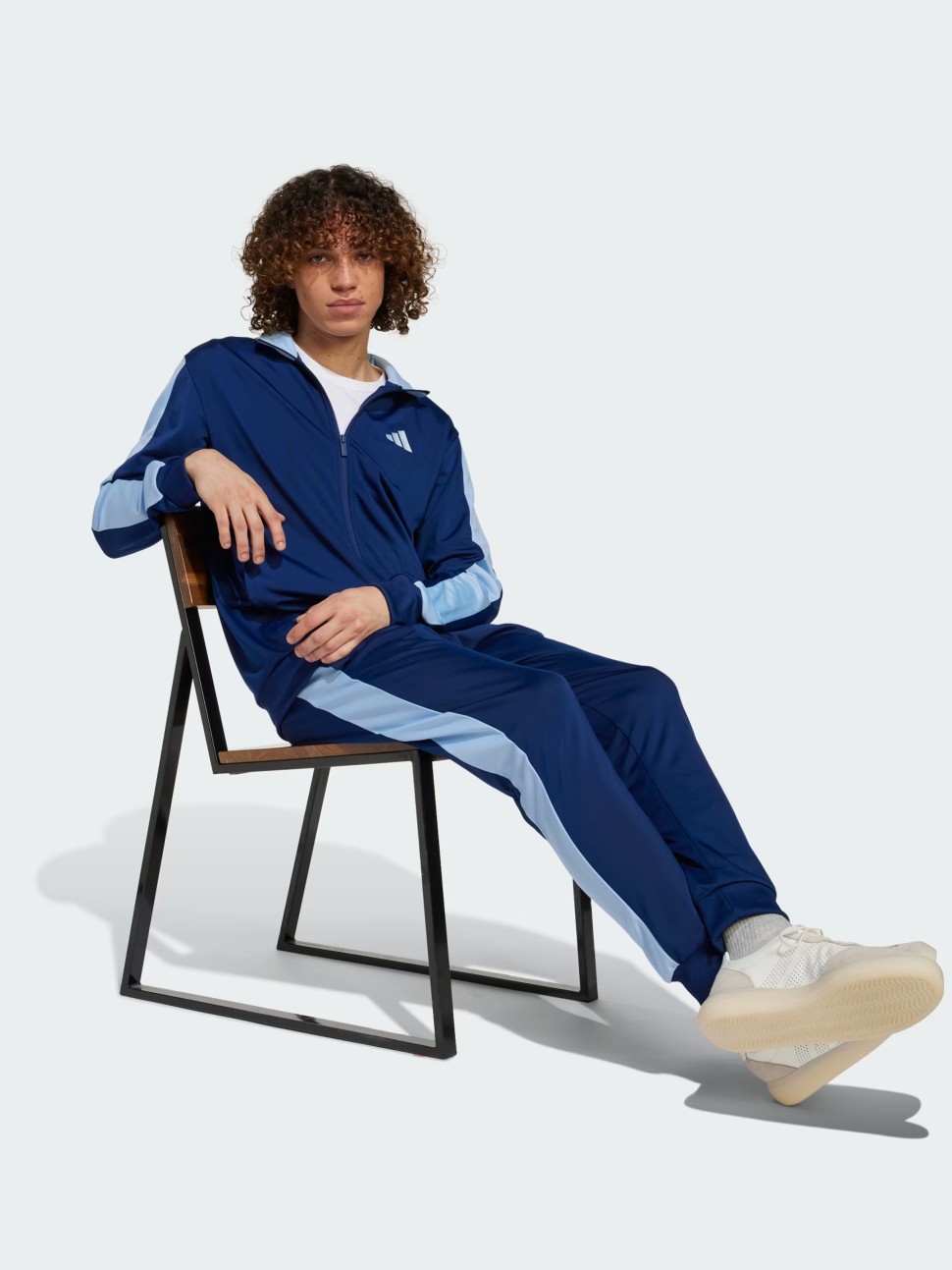 Костюм чоловічий Adidas M TR CB TS синій JI8898 — фото 4