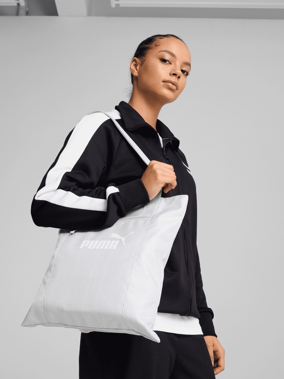Сумка жіноча Puma BASE Tote блакитна 09134302 — фото 5