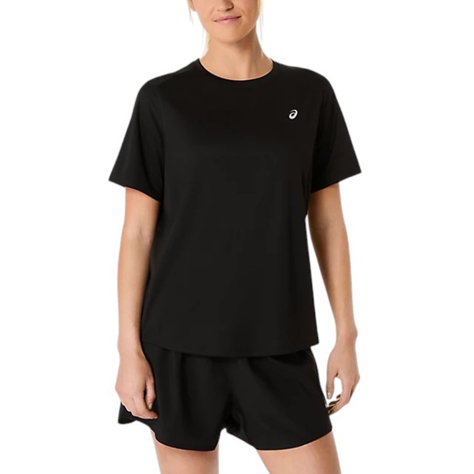 Футболка жіноча Asics ASICS CORE SS TOP чорна 2012D170-001 изображение 1