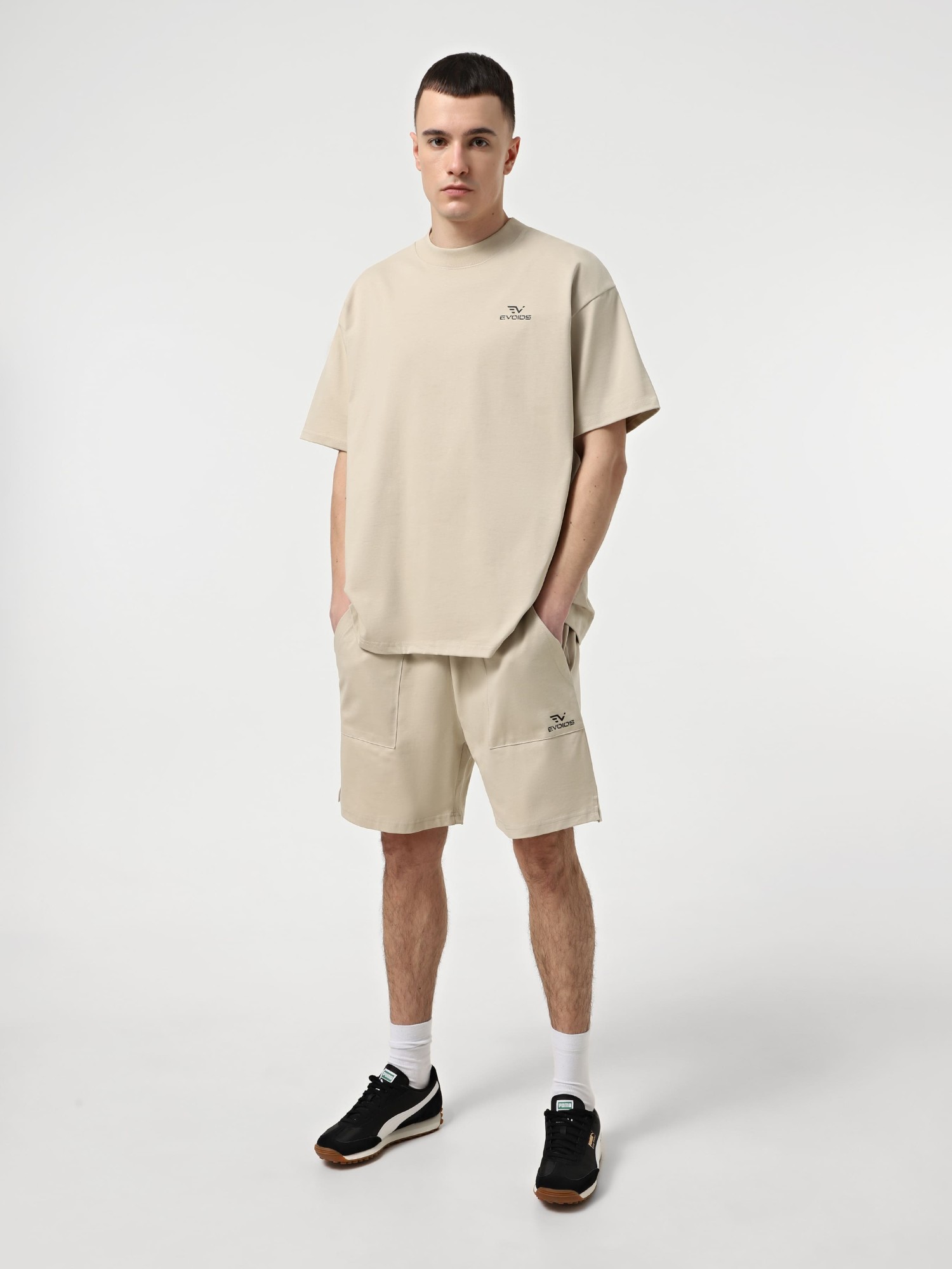 Шорты мужские Evoids Oswin бежевые 552533-125 изображение 6