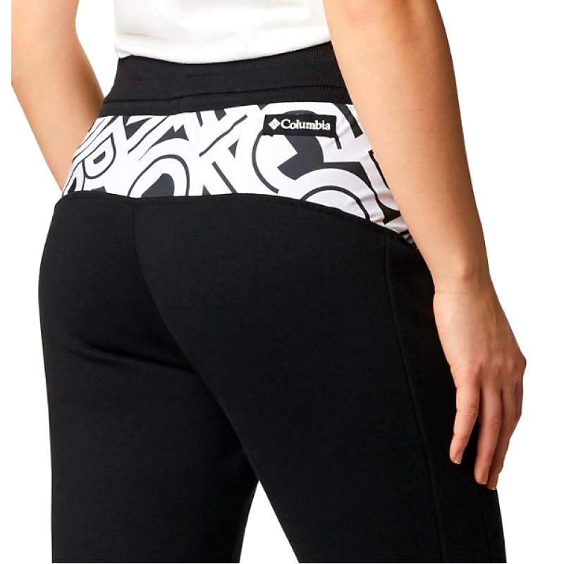 Штани жіночі Columbia Lodge™ Knit Jogger чорні 1908731-010 изображение 5
