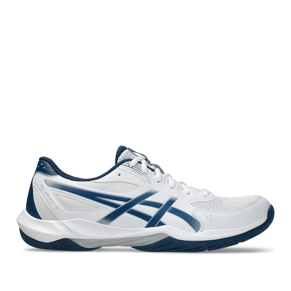 Кроссовки мужские Asics GEL-ROCKET 12 белые 1071A116-100 — Sport City Кроссовки мужские Asics GEL-ROCKET 12 белые 1071A116-100