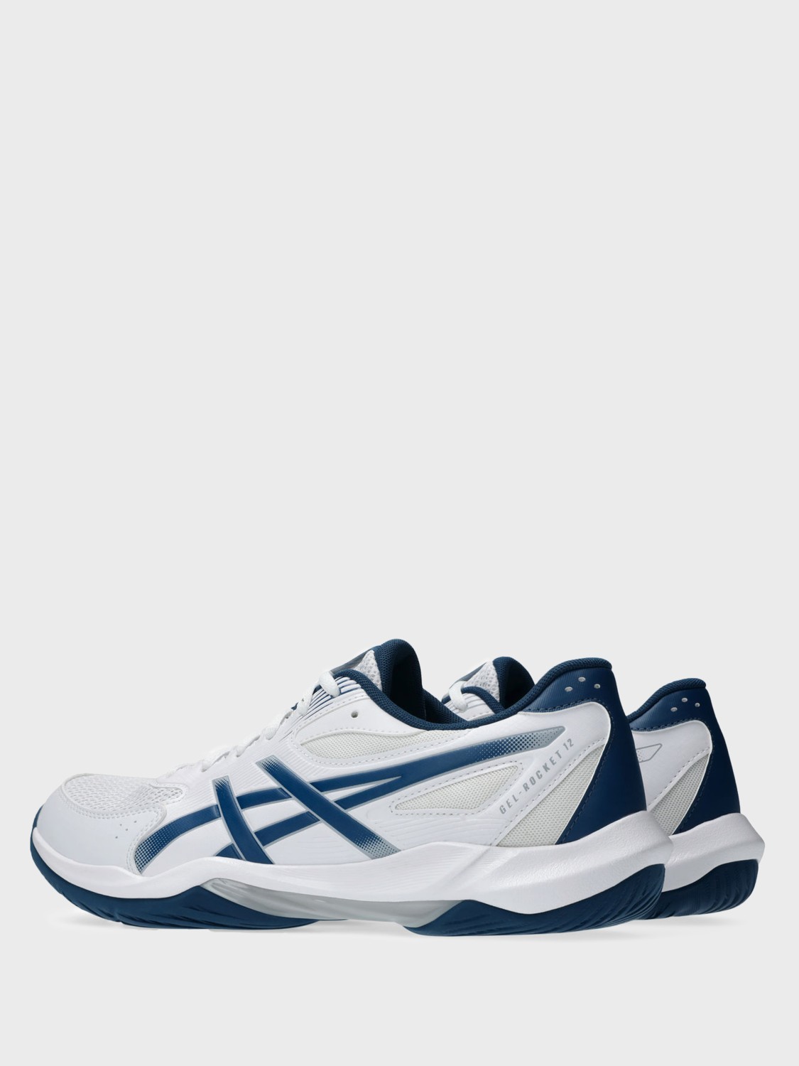 Кроссовки мужские Asics GEL-ROCKET 12 белые 1071A116-100 изображение 6