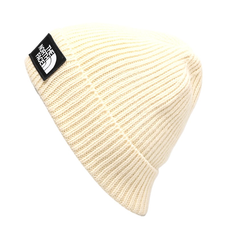 Шапка The North Face Logo Box Cuffed Beanie бежевая NF0A3FJXRB61 изображение 1