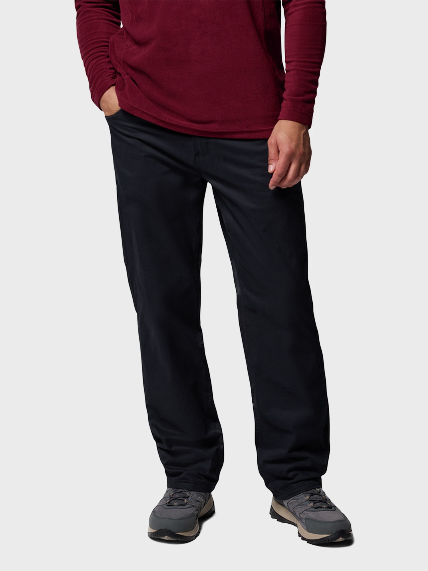 Штани чоловічі Columbia Rapid Rivers™ Fleece Lined Pant чорні 2135681-010 изображение 2