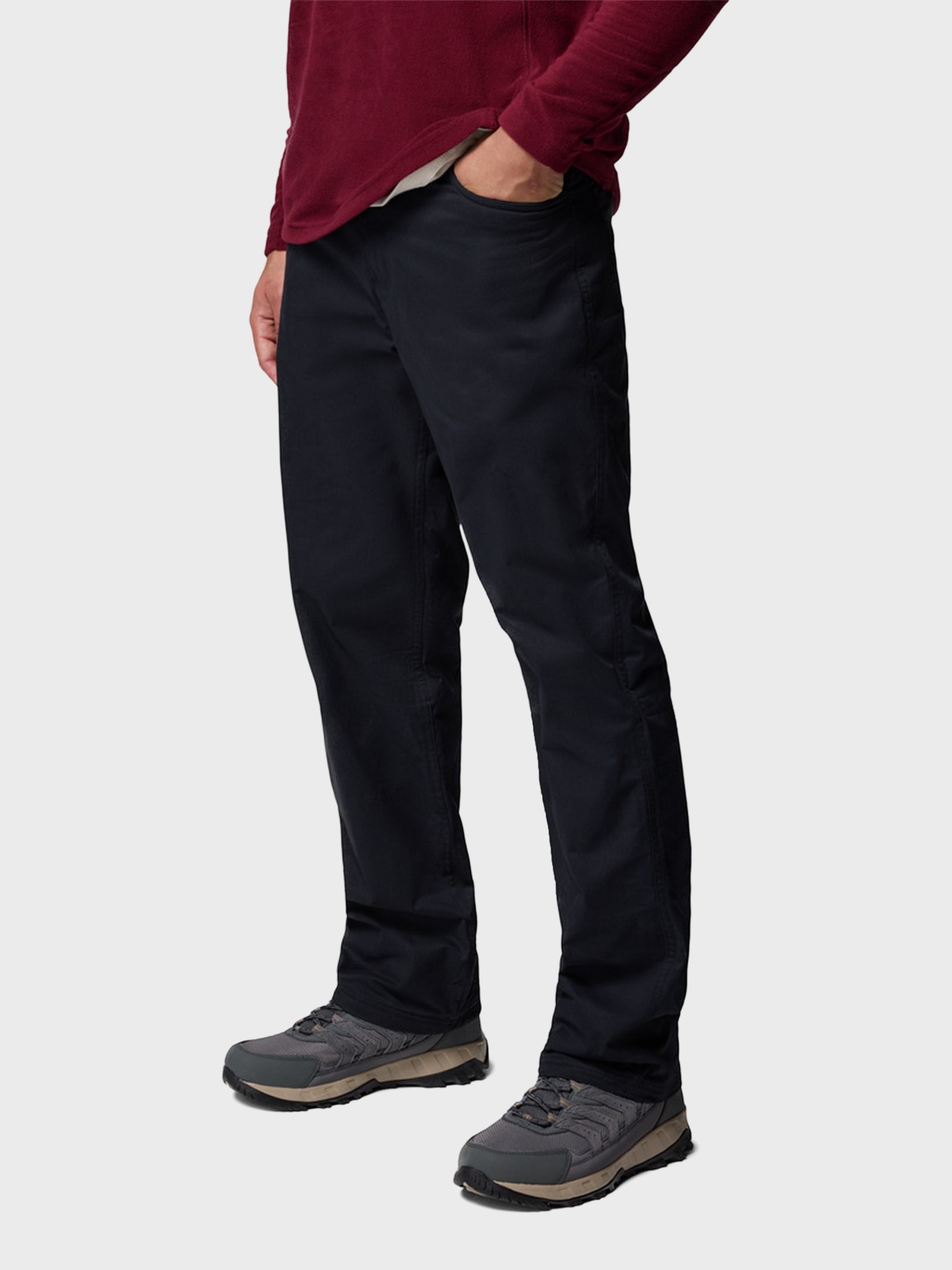 Штани чоловічі Columbia Rapid Rivers™ Fleece Lined Pant чорні 2135681-010 изображение 3