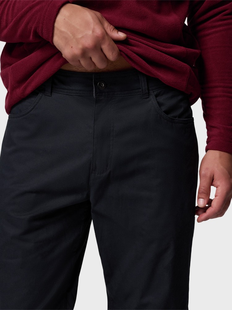 Брюки мужские Columbia Rapid Rivers™ Fleece Lined Pant черные 2135681-010 изображение 5