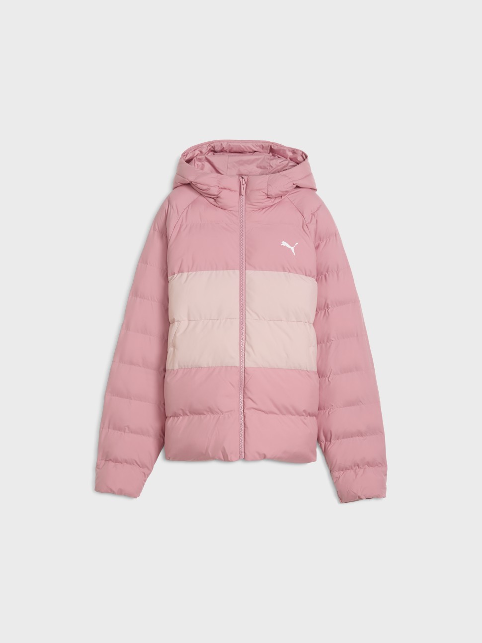 Куртка дитяча Puma Synthetic Hooded Puffer Jckt рожева 68840465 — фото 6