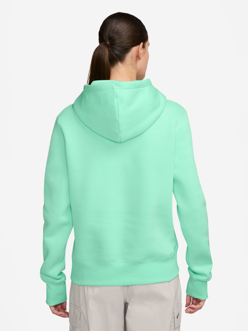 Толстовка жіноча Nike W NSW PHNX FLC STD PO HOODIE м'ятна HF6839-353 — фото 3