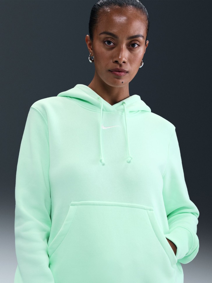 Толстовка жіноча Nike W NSW PHNX FLC STD PO HOODIE м'ятна HF6839-353 изображение 5 Толстовка жіноча Nike W NSW PHNX FLC STD PO HOODIE м'ятна HF6839-353 изображение 5