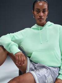 Толстовка жіноча Nike W NSW PHNX FLC STD PO HOODIE м'ятна HF6839-353 изображение 7