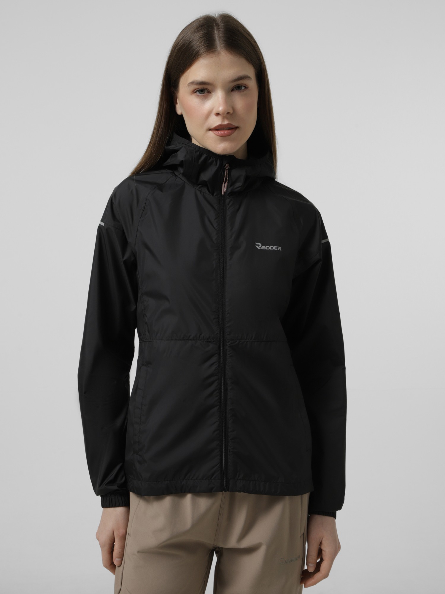 Вітрівка жіноча Radder Sylphia чорна 122615-010 изображение 2