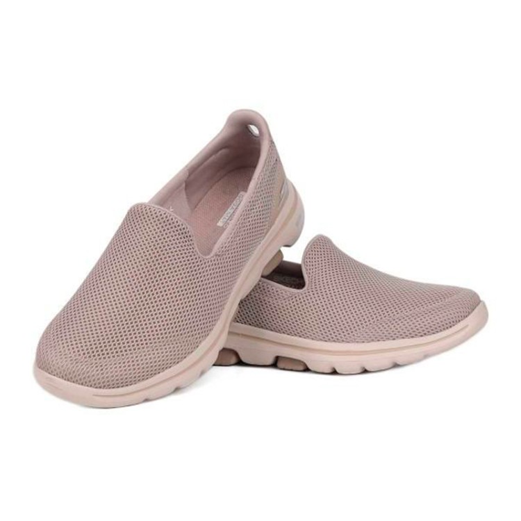 Кроссовки женские Skechers Gowalk 5 Wide Fit бежевые 15901-TPE изображение 1