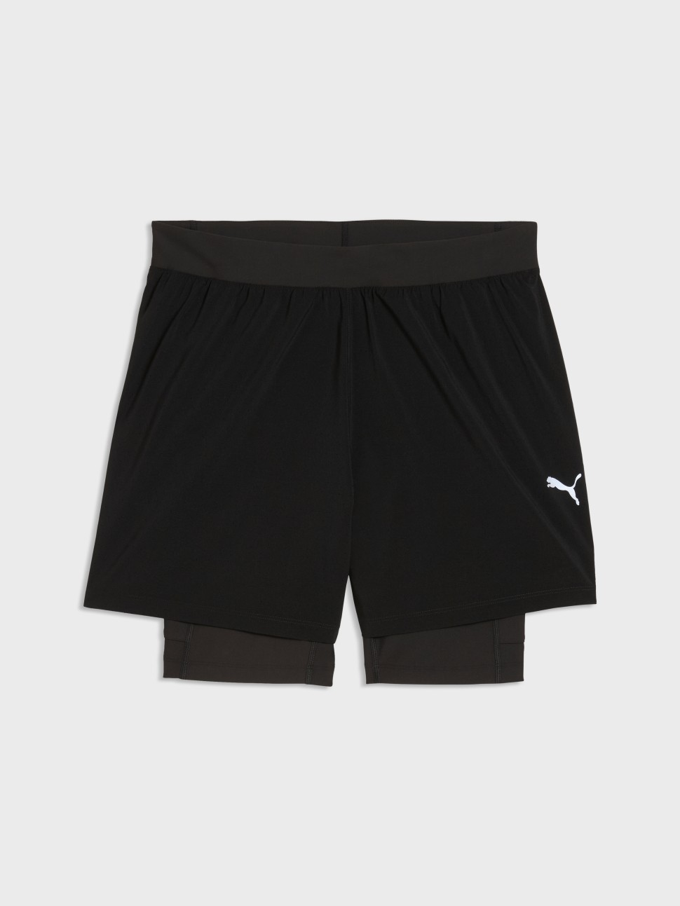 Шорти чоловічі Puma M DREAMRUN 2in1 5" DryCELL Short чорні 52855101 — фото 7