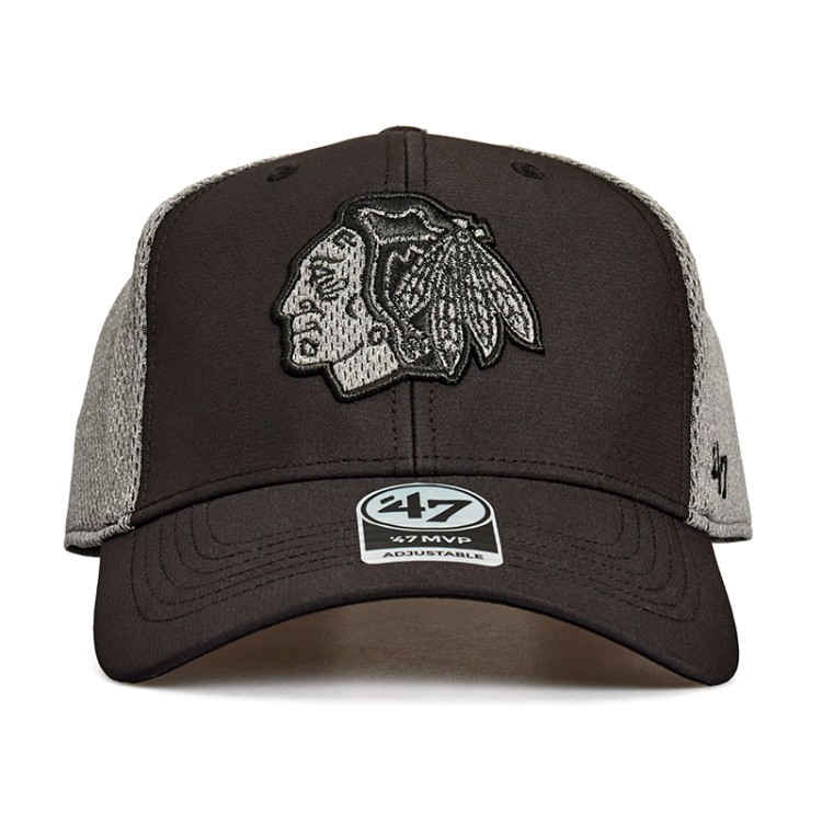 Бейсболка  47 Brand Arlo Chicago Blackhawks H-ARLOM04ZPV-BKA  изображение 1