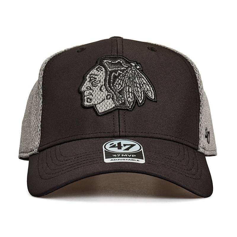 Бейсболка 47 Brand Arlo Chicago Blackhawks H-ARLOM04ZPV-BKA — фото 1