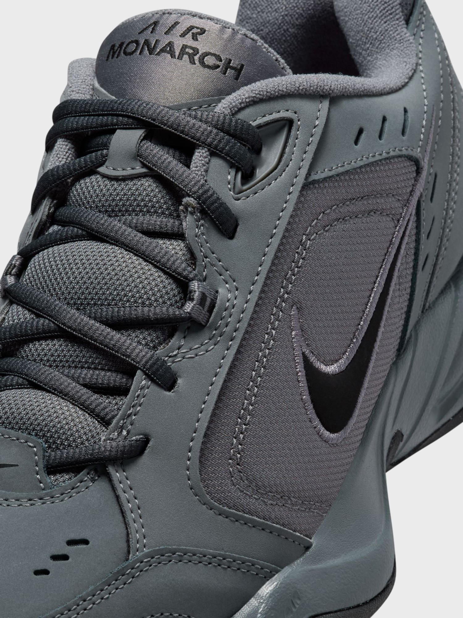 Кроссовки мужские Nike AIR MONARCH IV темно-серые 415445-020 изображение 5