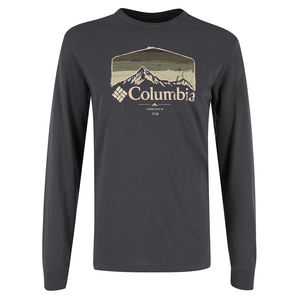 Футболка чоловіча Columbia Blue Reef™ LS Graphic Tee  темно-сіра 1937541-013 изображение 1