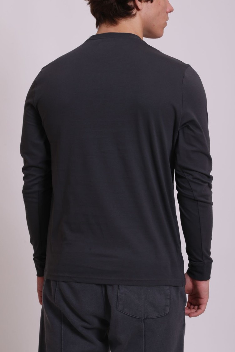 Футболка чоловіча Columbia Blue Reef™ LS Graphic Tee  темно-сіра 1937541-013 изображение 3
