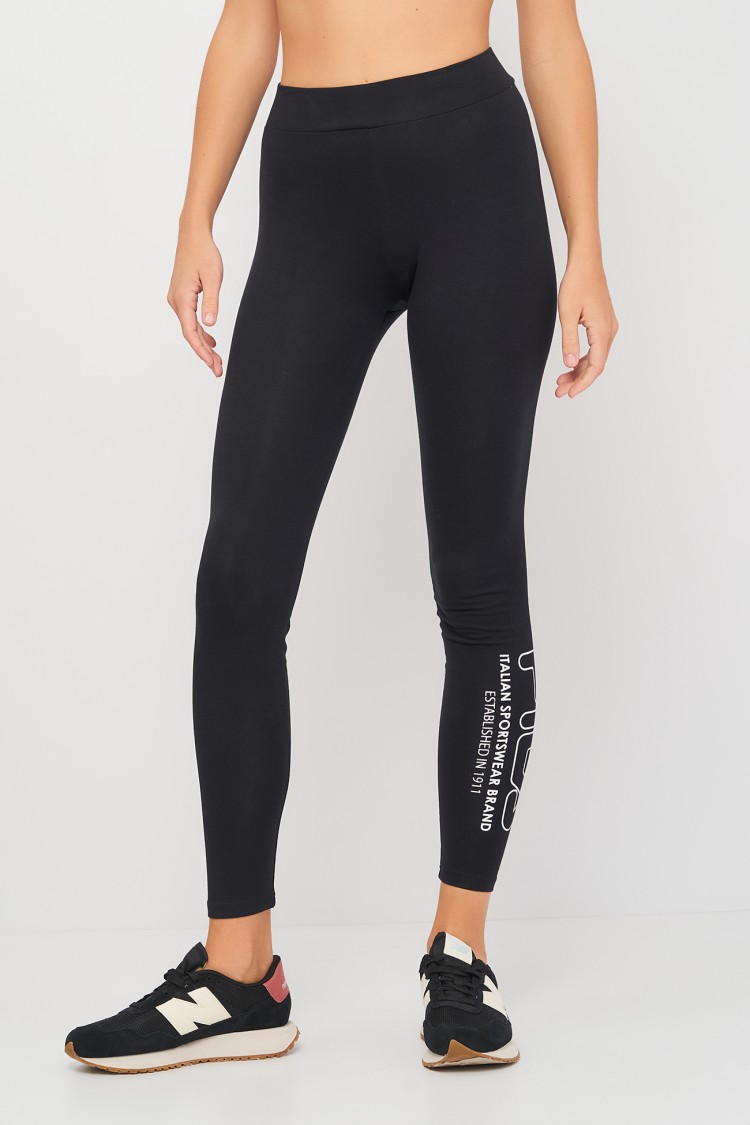 Легинсы женские Fila черные 110598-99 изображение 2