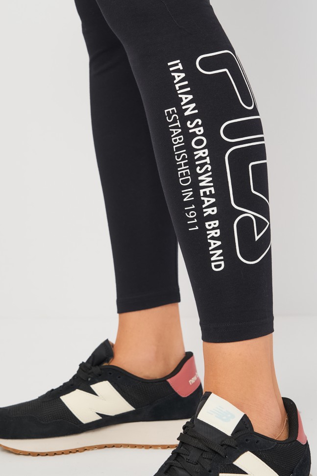 Легинсы женские Fila черные 110598-99 изображение 4