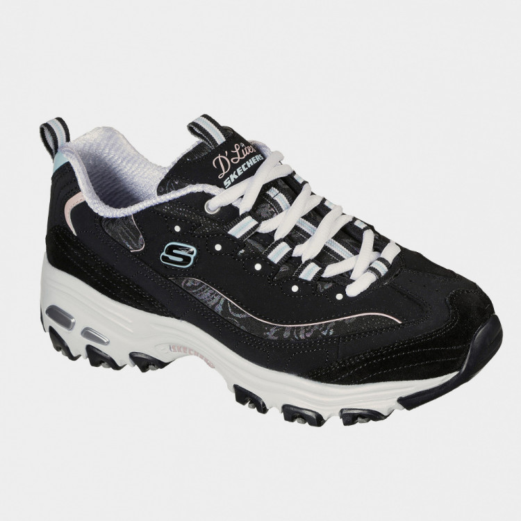 Кросівки жіночі Skechers D'Lites - Sparkling Rain чорні 149060 BKLB  изображение 2