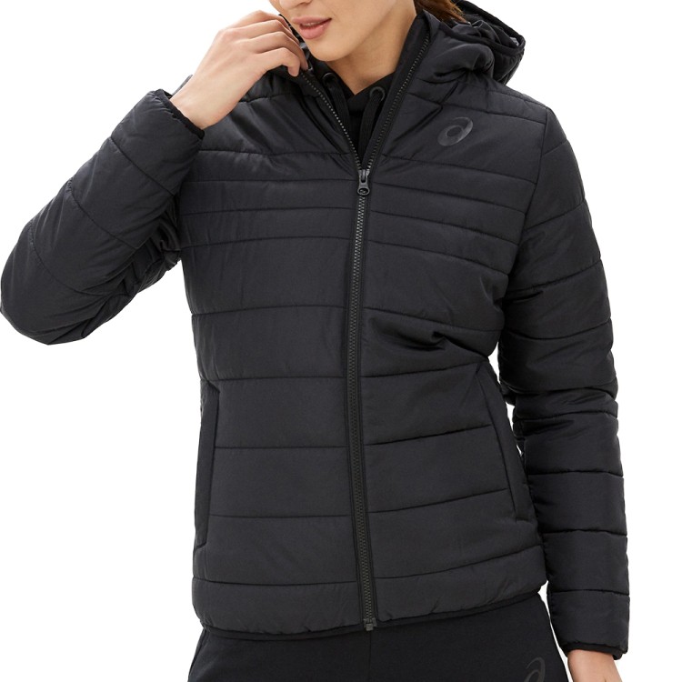 Куртка жіноча Asics Padded Jacket W чорна 2032C155-001  изображение 1