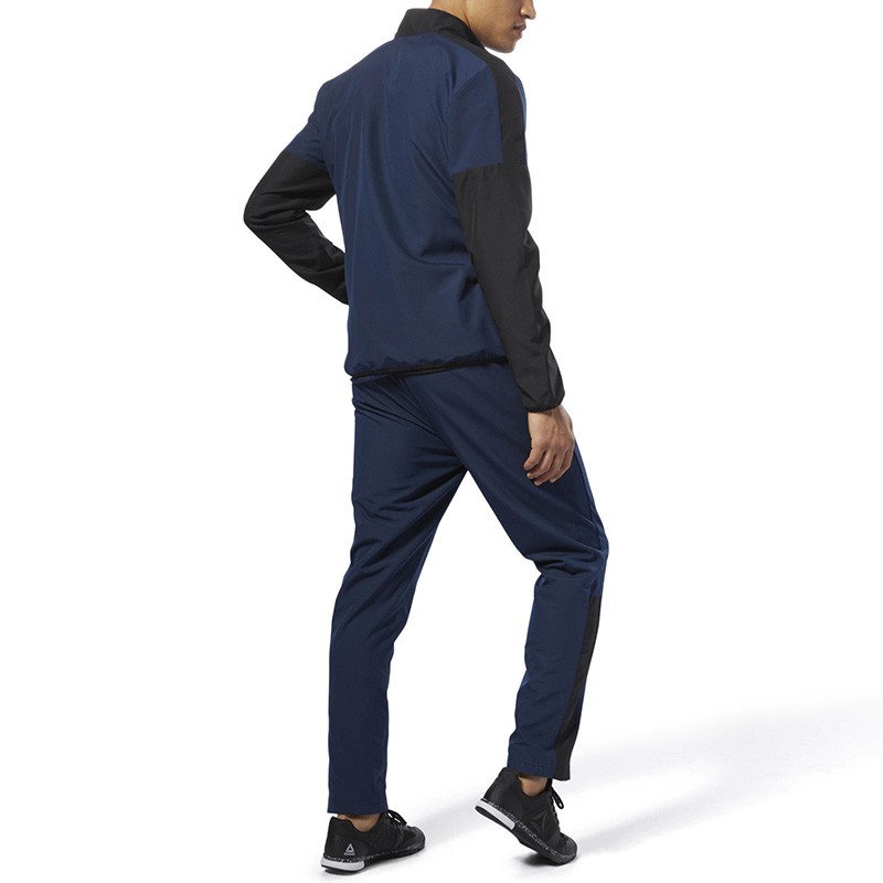 Костюм мужской Reebok Woven Tracksuit синий D94281 — фото 2